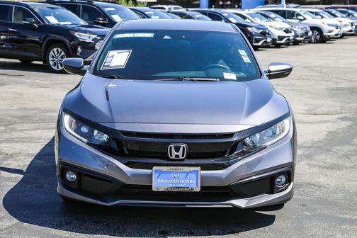 Modern Steel Metallic 2020 Honda Civic Sport