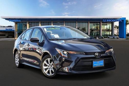 Black 2023 Toyota Corolla LE
