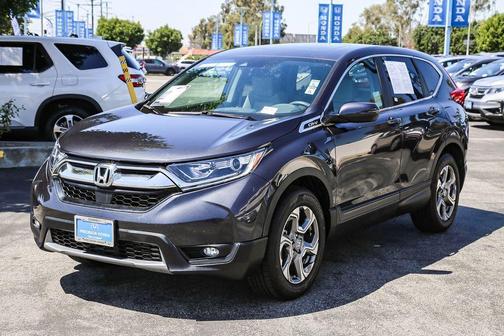 Obsidian Blue Pearl 2019 Honda CR-V EX