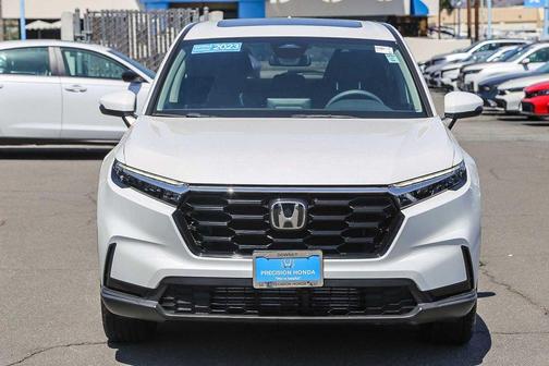 Platinum White Pearl 2023 Honda CR-V EX