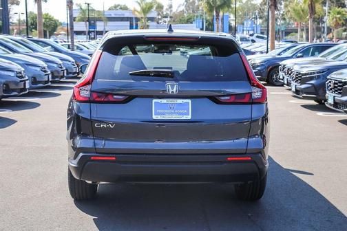 Gray 2026 Honda CR-V LX 2WD