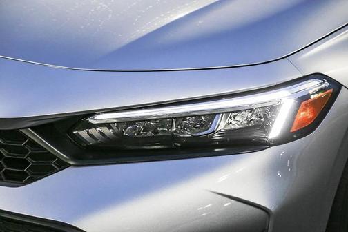 Solar Silver Metallic 2026 Honda Civic LX
