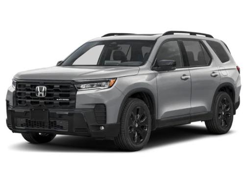 Solar Silver Metallic 2026 Honda Pilot Black Edition