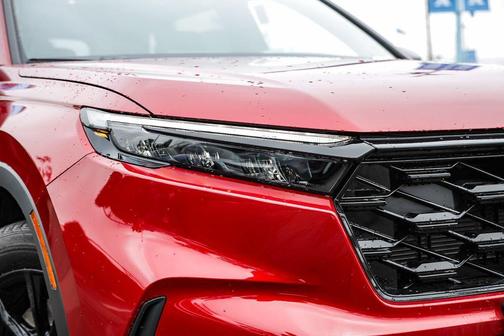 Radiant Red Metallic 2025 Honda CR-V Hybrid Sport AWD