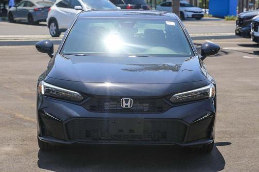 Crystal Black Pearl 2026 Honda Civic Hybrid Sport