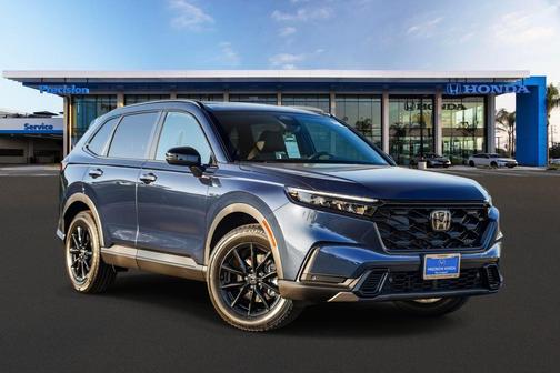 Canyon River Blue Metallic 2026 Honda CR-V Hybrid Sport-L AWD