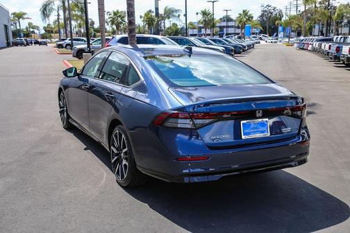 Canyon River Blue Metallic 2024 Honda Accord Hybrid Touring