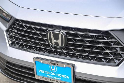 Solar Silver Metallic 2026 Honda Accord Hybrid Sport-L