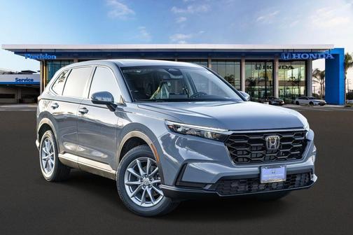 Gray 2026 Honda CR-V EX AWD