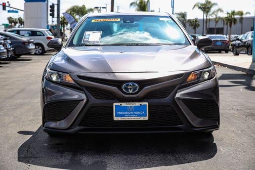 Gray 2024 Toyota Camry Hybrid SE