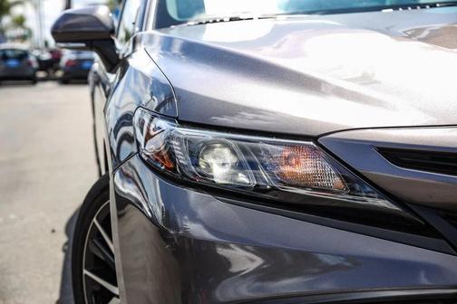 Gray 2024 Toyota Camry Hybrid SE