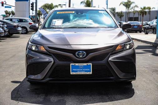 Gray 2024 Toyota Camry Hybrid SE