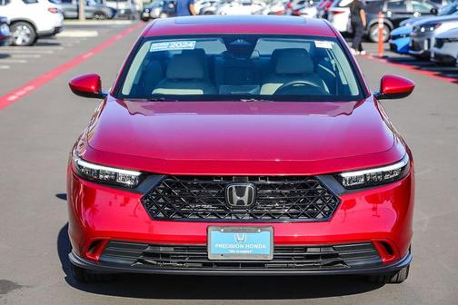 Radiant Red Metallic 2024 Honda Accord EX 1.5T