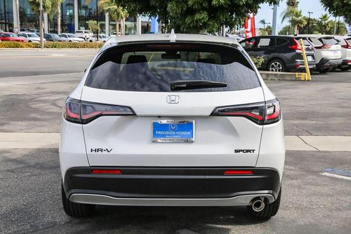 Platinum White Pearl 2026 Honda HR-V 2WD Sport