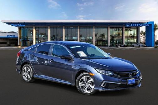 Modern Steel Metallic 2020 Honda Civic LX