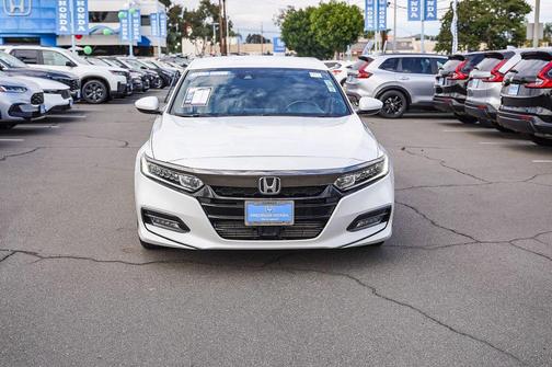 Platinum White Pearl 2020 Honda Accord Sport 1.5T