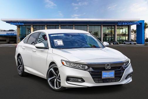 Platinum White Pearl 2020 Honda Accord Sport 1.5T
