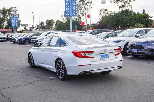 Platinum White Pearl 2020 Honda Accord Sport 1.5T