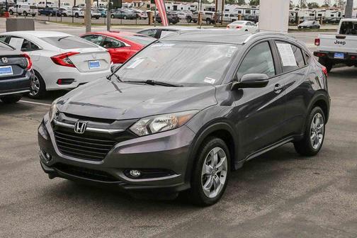 Modern Steel Metallic 2016 Honda HR-V EX-L w/Navigation