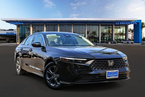 Crystal Black Pearl 2023 Honda Accord Hybrid EX-L