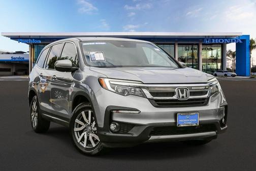 Lunar Silver Metallic 2020 Honda Pilot 2WD EX-L