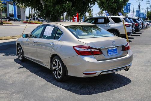 Tan 2017 Honda Accord EX