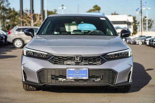 Solar Silver Metallic 2026 Honda Civic Sport