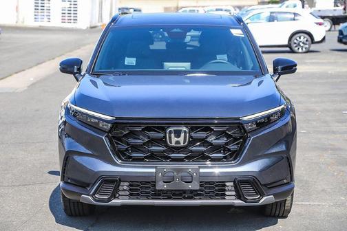 Gray 2026 Honda CR-V Hybrid Sport-L FWD