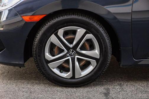 Blue 2018 Honda Civic LX