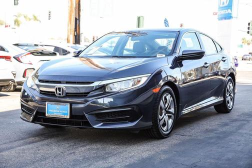Blue 2018 Honda Civic LX