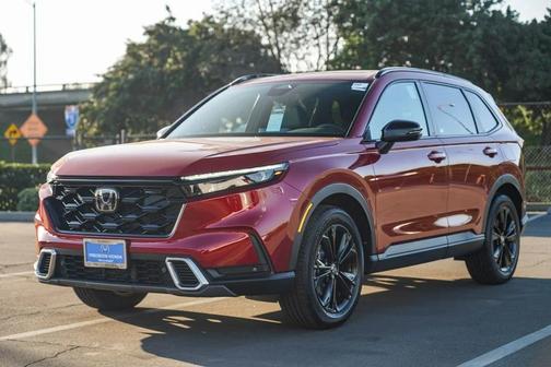 Radiant Red Metallic 2026 Honda CR-V Hybrid Sport Touring AWD