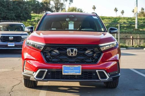 Radiant Red Metallic 2026 Honda CR-V Hybrid Sport Touring AWD