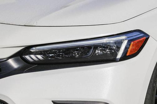 Platinum White Pearl 2024 Honda Civic Sport