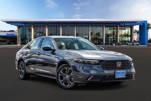 Gray 2026 Honda Accord Hybrid EX-L