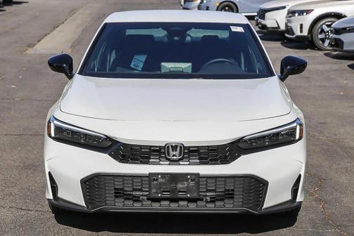 Platinum White Pearl 2026 Honda Civic Sport