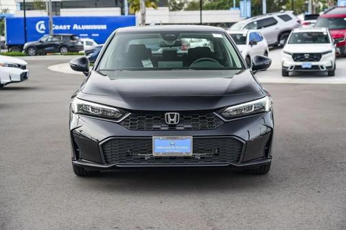 Crystal Black Pearl 2026 Honda Civic LX