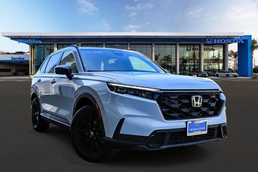 Platinum White Pearl 2023 Honda CR-V Hybrid Sport AWD