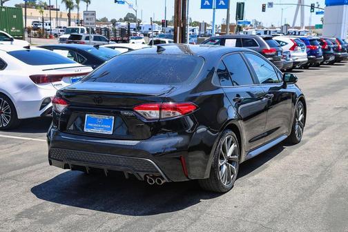 Black Sand Pearl 2022 Toyota Corolla SE