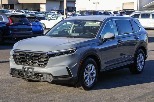 Gray 2026 Honda CR-V LX 2WD