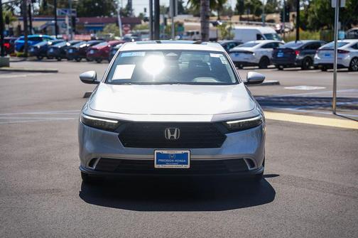 Solar Silver Metallic 2024 Honda Accord EX 1.5T
