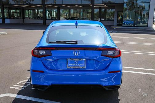 Boost Blue Pearl 2024 Honda Civic Sport