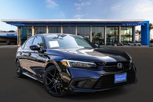 Crystal Black Pearl 2023 Honda Civic Sport