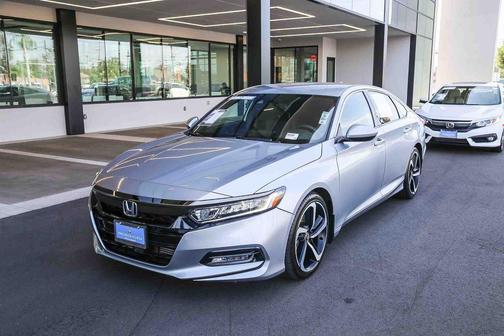 Lunar Silver Metallic 2018 Honda Accord Sport