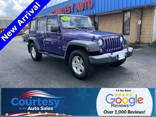2017 Jeep Wrangler Unlimited Sport