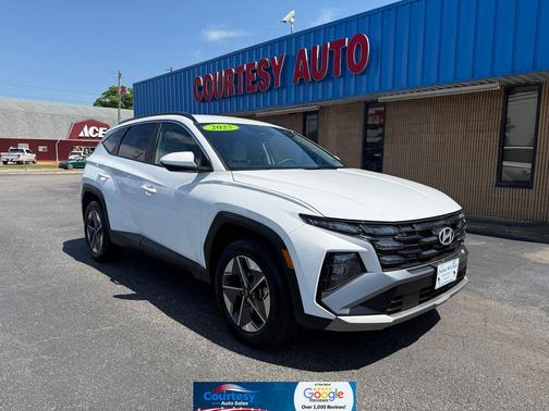 Serenity White Pearl 2025 Hyundai TUCSON SEL