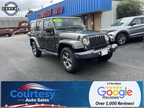 2018 Jeep Wrangler JK Unlimited Sahara