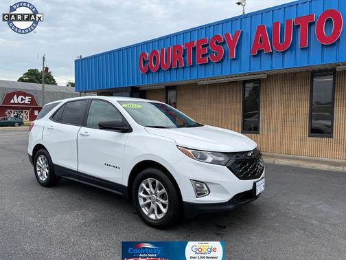 Summit White 2021 Chevrolet Equinox LS