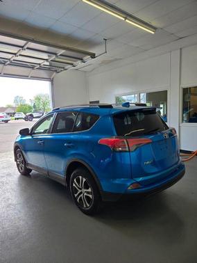 Electric Storm Blue 2017 Toyota RAV4 LE