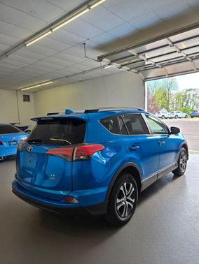 Electric Storm Blue 2017 Toyota RAV4 LE