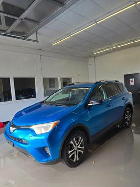 Electric Storm Blue 2017 Toyota RAV4 LE